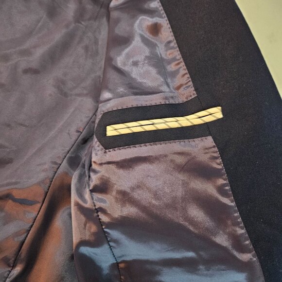 J. Crew Blazer Size 8 Navy Schoolboy Front Pockets, 2 Button Cotton Preppy - Picture 5 of 13